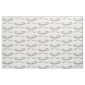 Tissu noir et blanc d'arc (Fat Quarter)