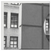 Tissu noir et blanc d'architecture géométrique de (fermé)