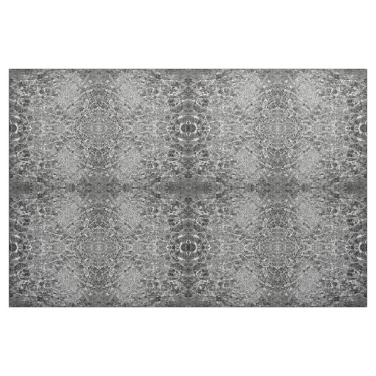 Tissu noir et blanc de l'eau de ondulation (Fat Quarter)