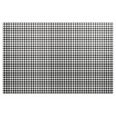 Tissu noir et blanc de motif de guingan (Yard)