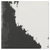 Tissu noir et blanc d'impression de vache (Fermer)