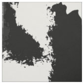 Tissu noir et blanc d'impression de vache (Échantillon)