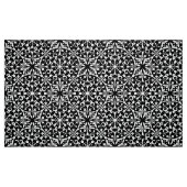 Tissu Noir et blanc Elegant Vintage Damask Pattern (Fat Quarter)