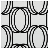 Tissu noir et blanc moderne (Échantillon)