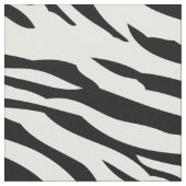 Tissu noir et blanc Zebra Stripe (Fermer)
