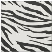 Tissu noir et blanc Zebra Stripe (Échantillon)