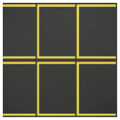 Tissu Noir et contrôle de vitre d'or (Échantillon)