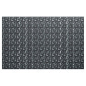 Tissu Noir / Gris / Blanc Abstrait (Yard)
