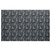 Tissu Noir / Gris / Blanc Abstrait (Fat Quarter)