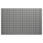Tissu noir gris blanc plaid (Yard)