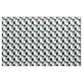 Tissu Noir, gris, chevron jaune (Yard)