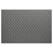 Tissu noir gris et diamants blancs (Fat Quarter)