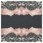 Tissu noir marbl rg traits de peinture (Échantillon)