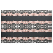 Tissu noir marbl rg traits de peinture (Fat Quarter)