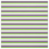 Tissu Noir, Plum, Indigo, Vert et Blanc (Échantillon)