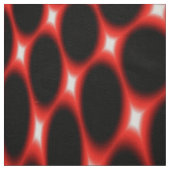 Tissu Noir rouge de néon fractal (Échantillon)