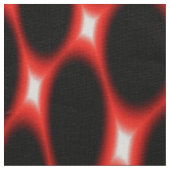 Tissu Noir rouge de néon fractal (Détail)