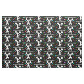 TISSU NOIR SUPER STAR CHEERLEADLEADE (Fat Quarter)