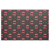 Tissu noir vampire fangs nosferatu noir éffrayant noir (Fat Quarter)
