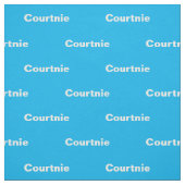 Tissu Nom personnalisé (Échantillon)