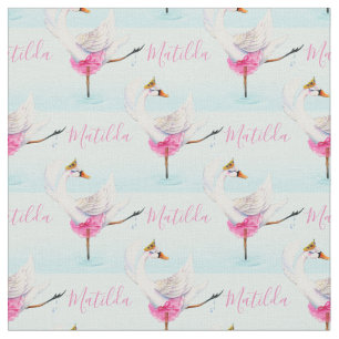 Tissu nommé fait sur commande de motif d'aqua de