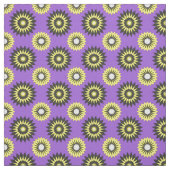 Tissu Non-Binary Pride seamless purple floral pattern (Échantillon)