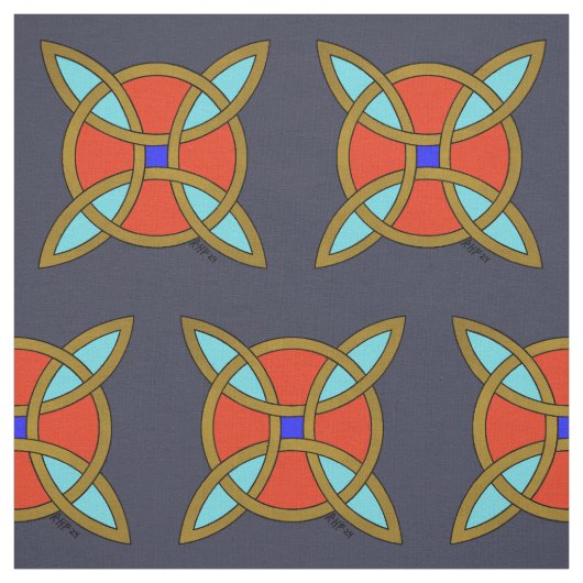 Tissu Nordic Protection from Witchcraft or Witch's Knot (Échantillon)