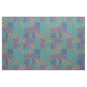 Tissu nostalgique de motif de patchwork de Faux (Yard)