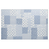 Tissu nostalgique de patchwork de Faux de bleu (Fat Quarter)