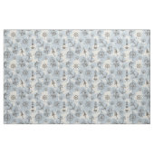 Tissu Nostalgique marin thème bleu motif (Yard)