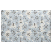 Tissu Nostalgique marin thème bleu motif (Fat Quarter)