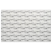 Tissu Notes de fantaisie de musique (Fat Quarter)