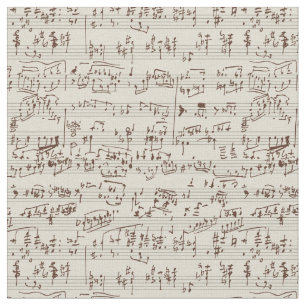 Tissu Notes de musique
