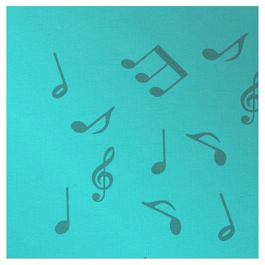 Tissu notes de musique argargent (Fermer)