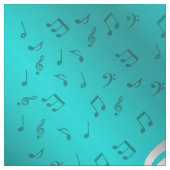 Tissu notes de musique argargent (Échantillon)