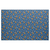 Tissu Notes de musique Cello Santa Hat (Fat Quarter)
