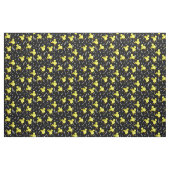 Tissu Notes de musique de trompette (Yard)