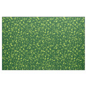Tissu Notes de musique en vert (Fat Quarter)