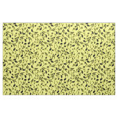 Tissu Notes de musique noire (Fat Quarter)