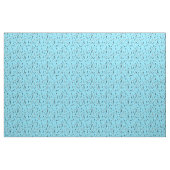 Tissu Notes de musique noire (Yard)