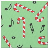 Tissu Notes de musique sucre de canne (fermé)