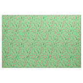 Tissu Notes de musique sucre de canne (Yard)