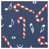 Tissu Notes de musique sucre de canne (fermé)