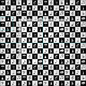 Tissu Notes et instruments de musique moderne et élégant (Carreau)