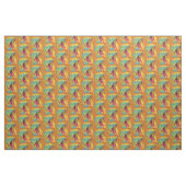 Tissu Notes lumineuses de musique sur l'explosion de (Fat Quarter)