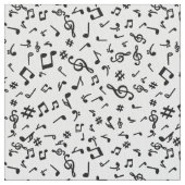 Tissu Notes musicales (fermé)