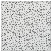 Tissu Notes musicales (Échantillon)