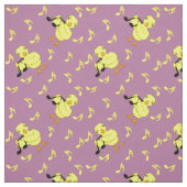Tissu Notes musicales Chick (Échantillon)