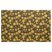 Tissu Notes musicales citrouille Trombone (Fat Quarter)