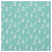 Tissu Notes musicales Cute Musicien enseignant (Échantillon)